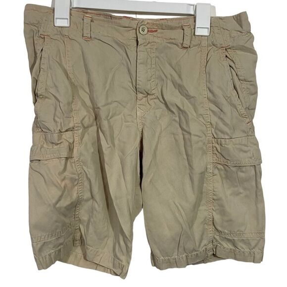 Tommy Bahama Tan Relaxed Cargo Shorts - Picture 1 of 4